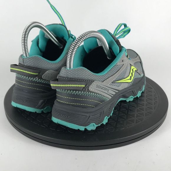 Saucony Grid Raptor TR7 Gray/Teal Trail Running Shoes S15283-2 Women’s Size 7 - Picture 5 of 12